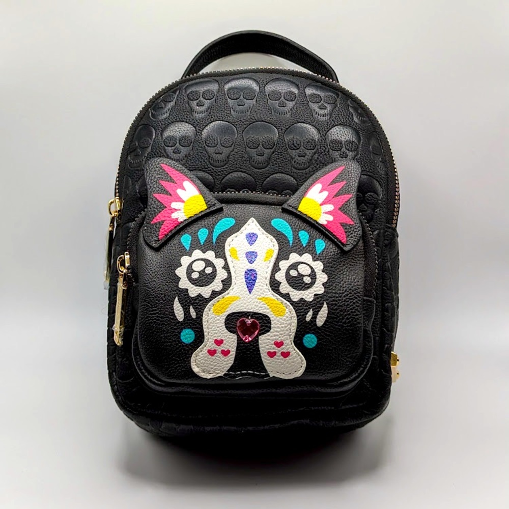 New with tags Day of The Dead Dog mini backpack